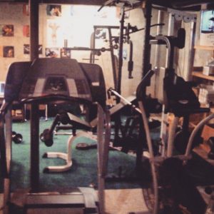 CK's basement gym