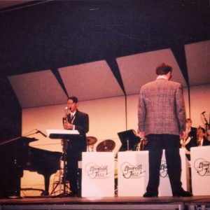 CK's saxophone solo with the Plainfield High School Jazz Band